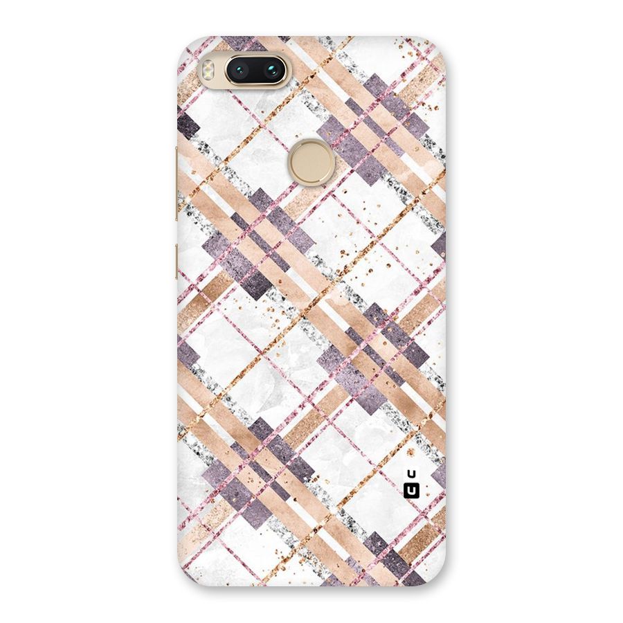 Check Trouble Back Case for Mi A1