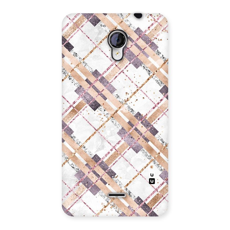 Check Trouble Back Case for Micromax Unite 2 A106