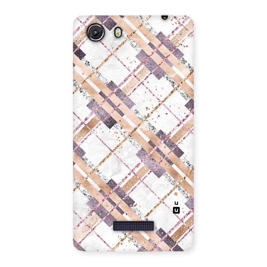 Check Trouble Back Case for Micromax Unite 3