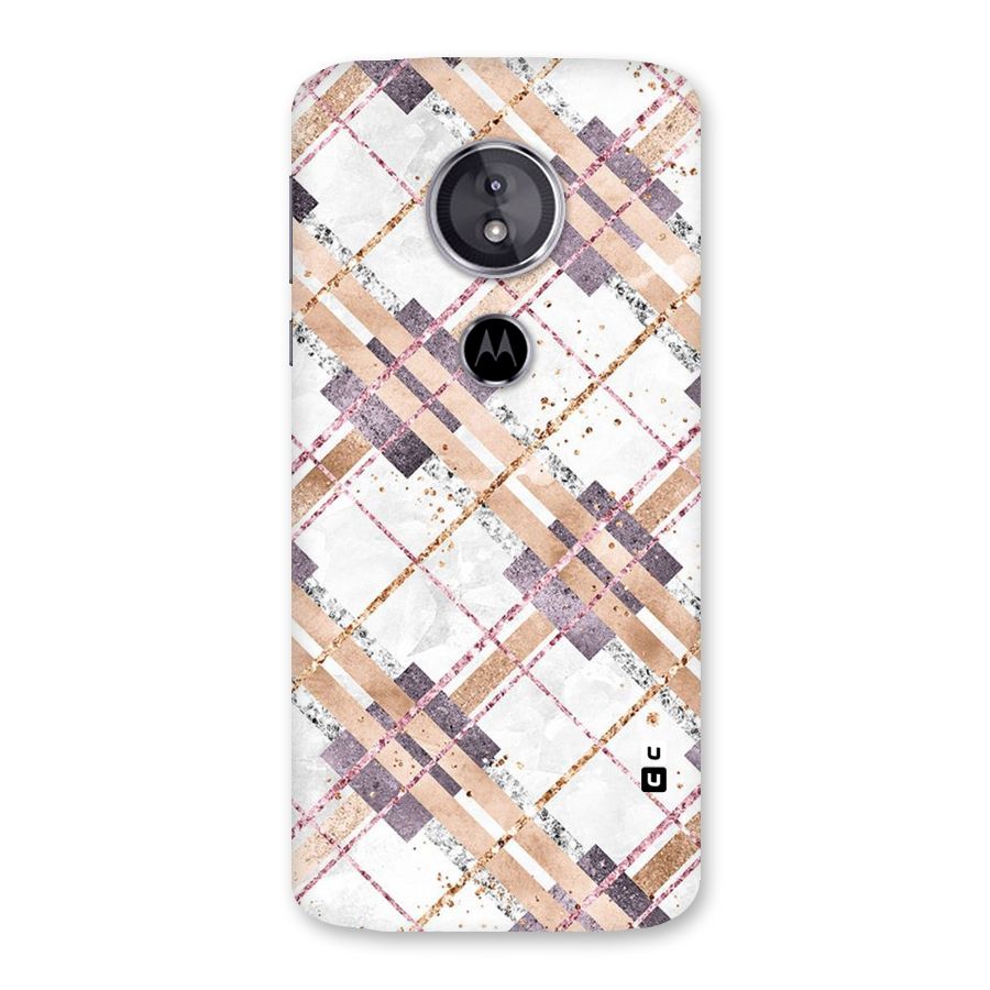 Check Trouble Back Case for Moto E5