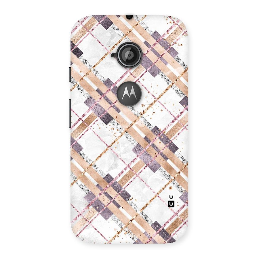Check Trouble Back Case for Moto E 2nd Gen