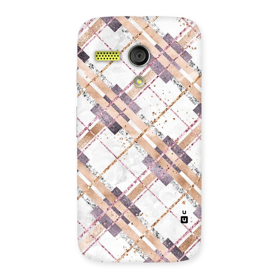 Check Trouble Back Case for Moto G