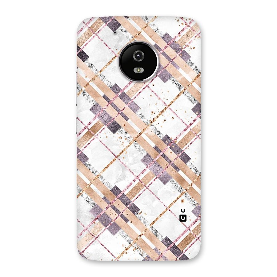 Check Trouble Back Case for Moto G5