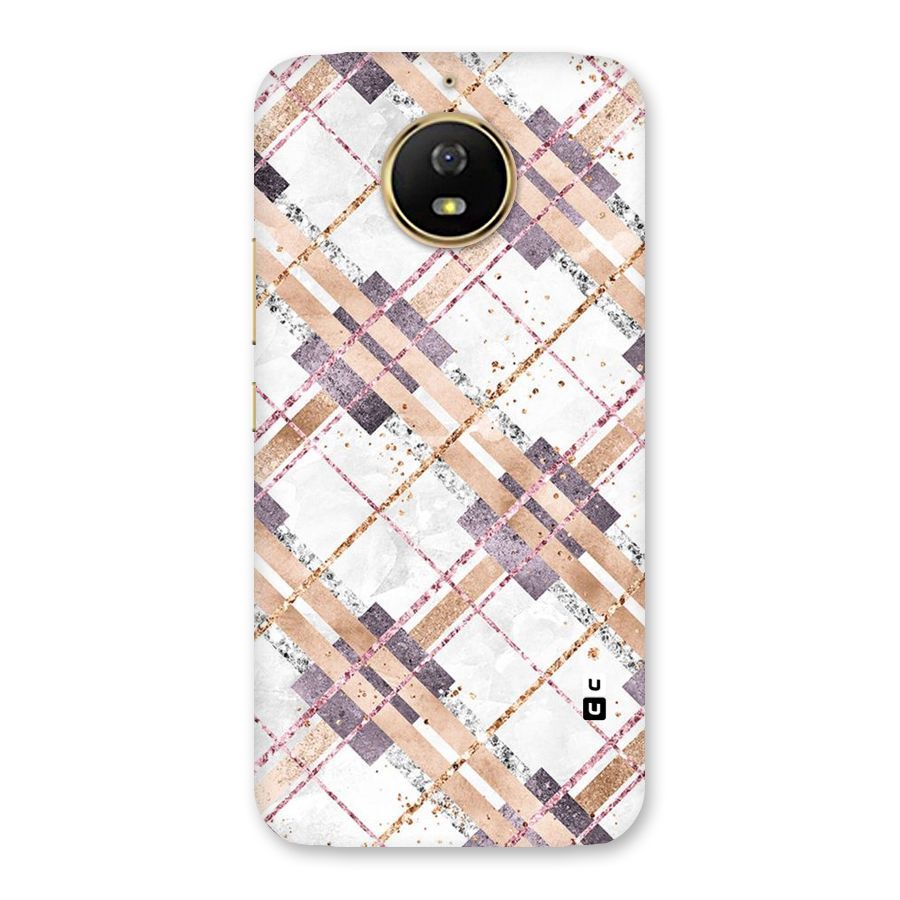 Check Trouble Back Case for Moto G5s