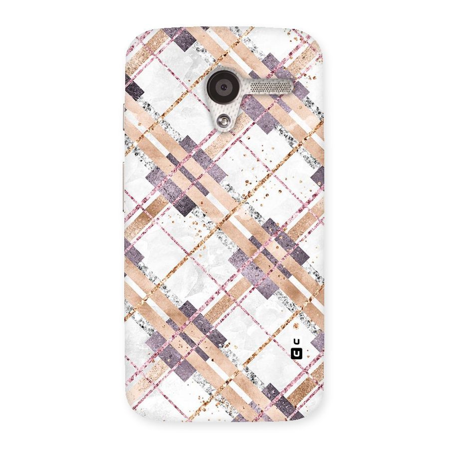 Check Trouble Back Case for Moto X