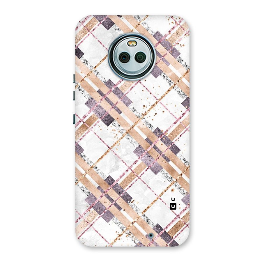 Check Trouble Back Case for Moto X4