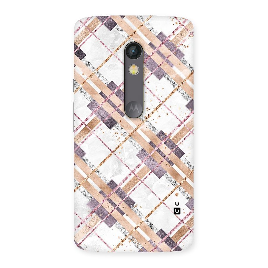 Check Trouble Back Case for Moto X Play