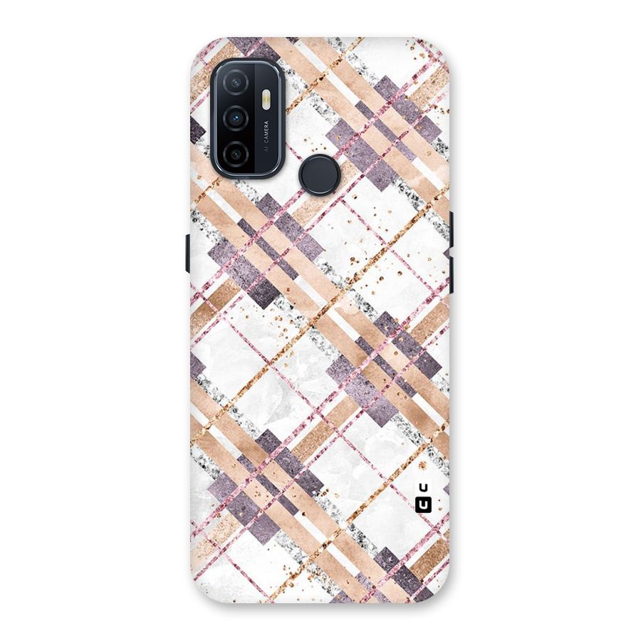 Check Trouble Back Case for Oppo A32