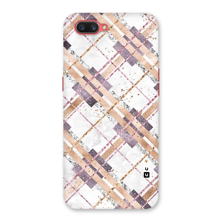 Check Trouble Back Case for Oppo A3s