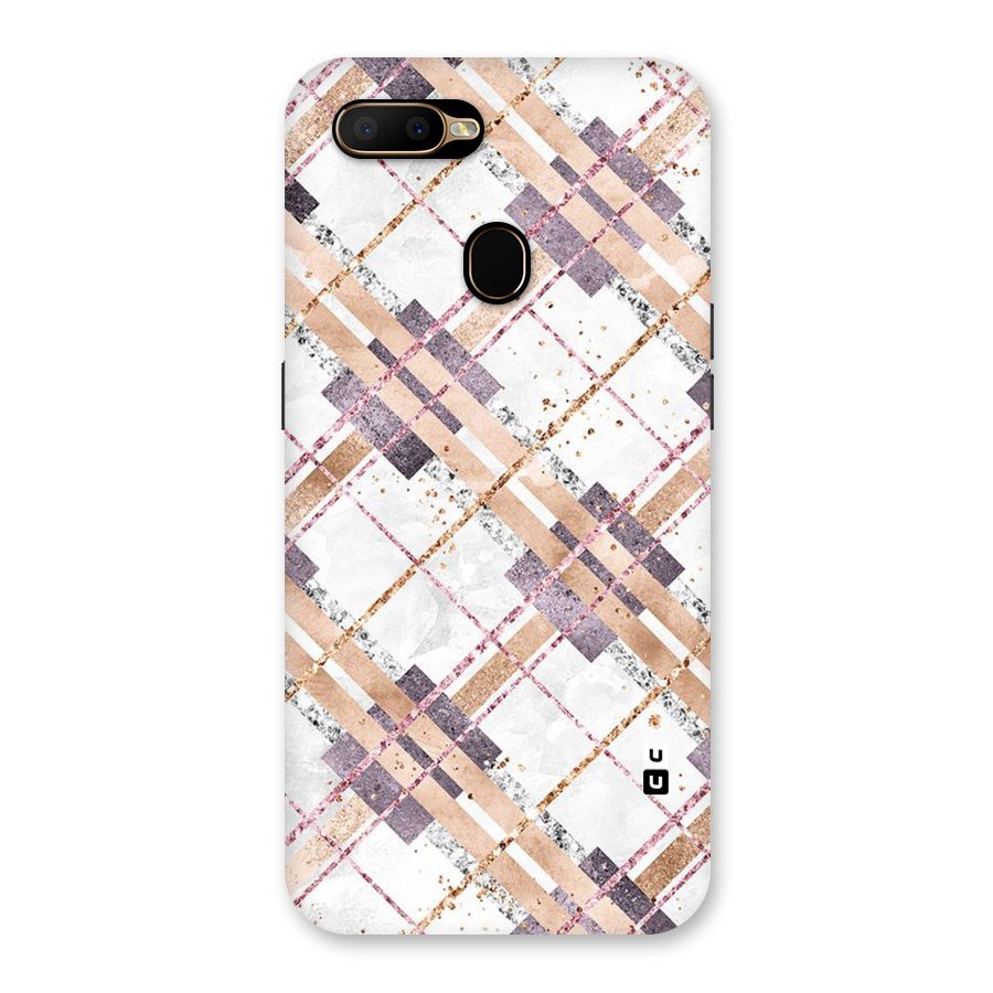 Check Trouble Back Case for Oppo A5s