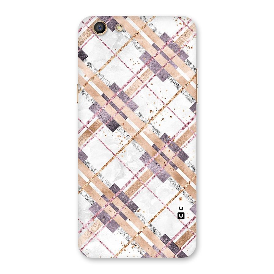 Check Trouble Back Case for Oppo F3