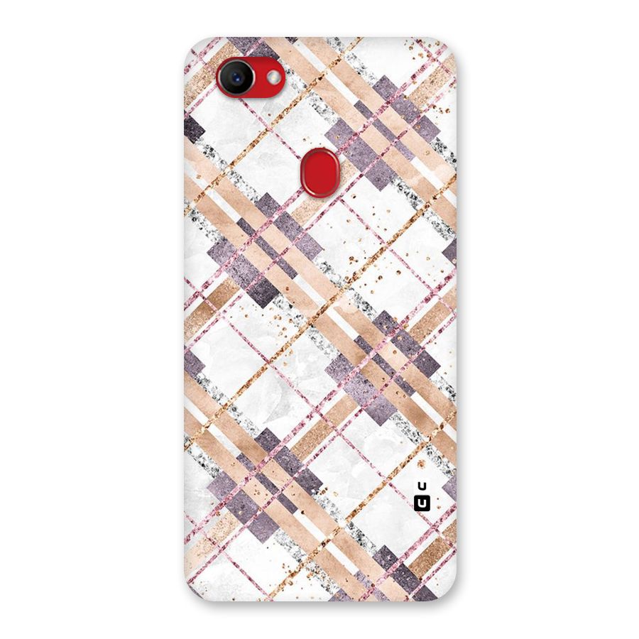 Check Trouble Back Case for Oppo F7