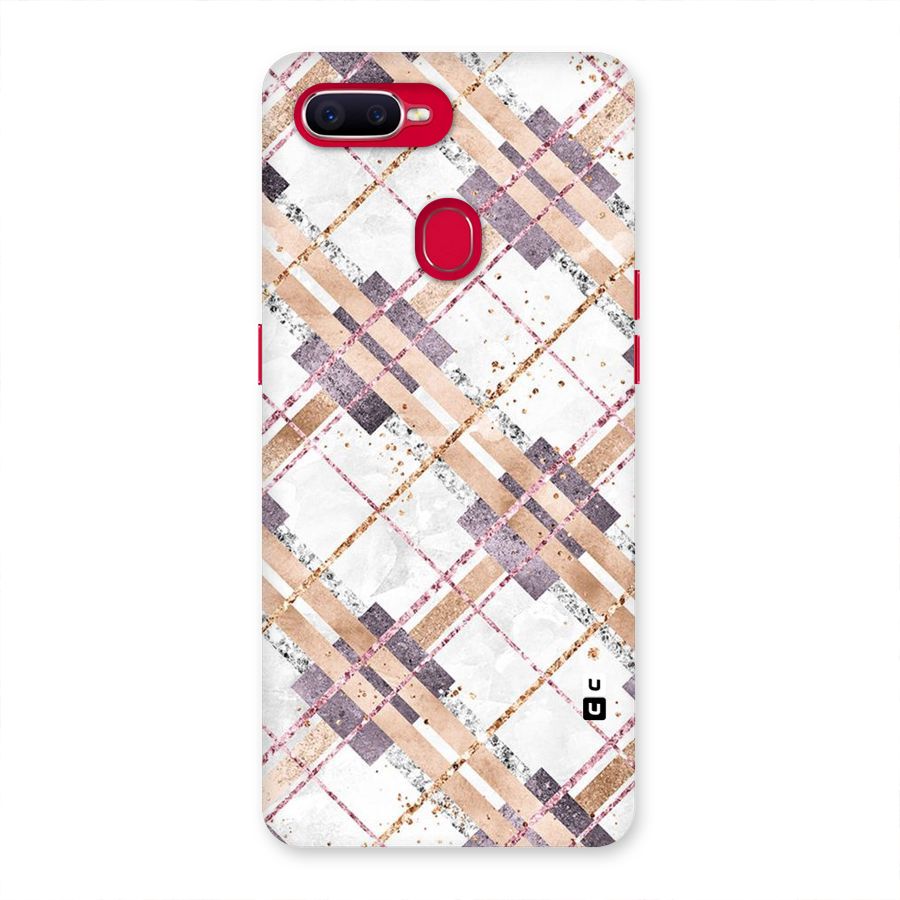 Check Trouble Back Case for Oppo F9 Pro