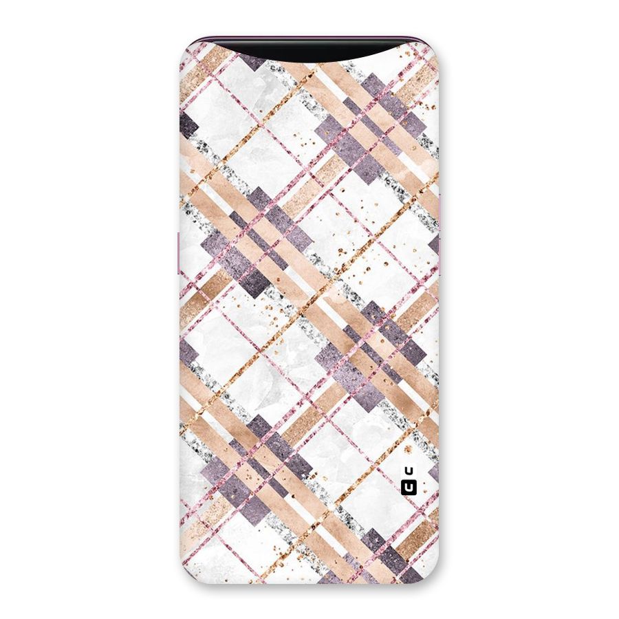 Check Trouble Back Case for Oppo Find X