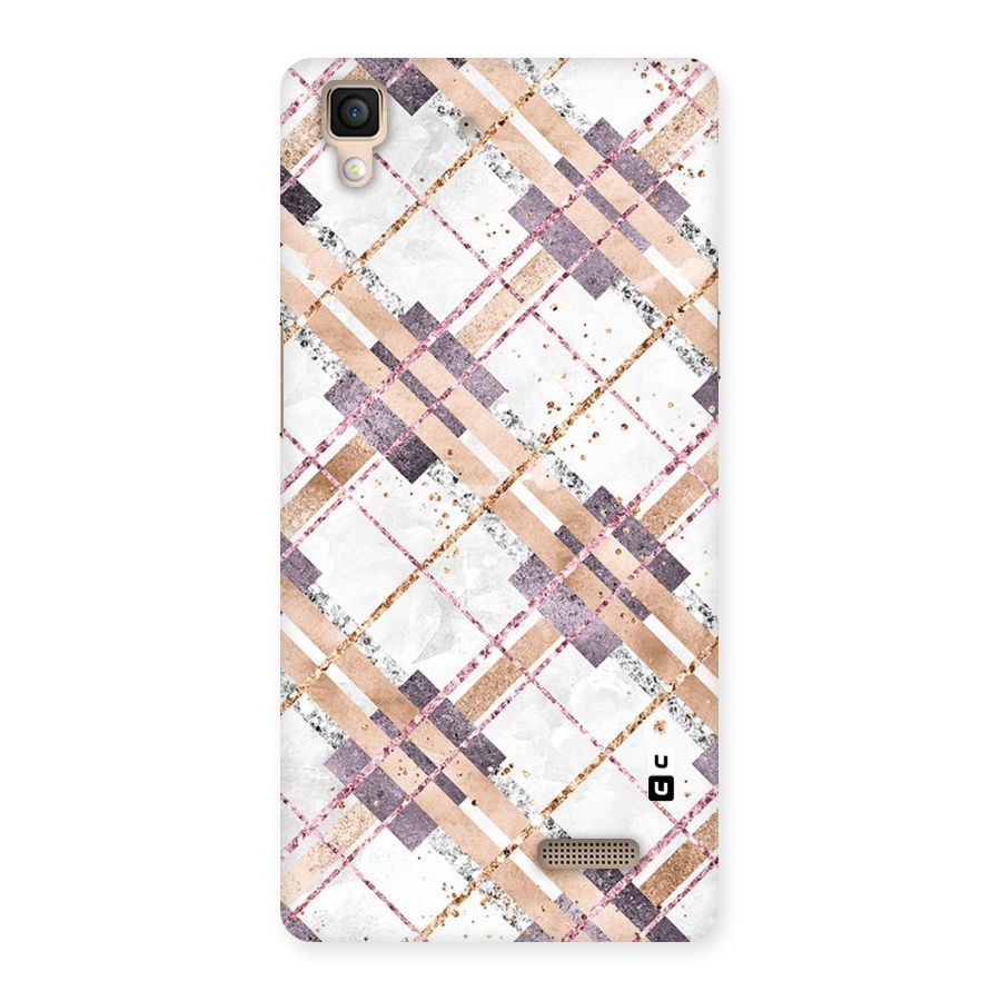 Check Trouble Back Case for Oppo R7