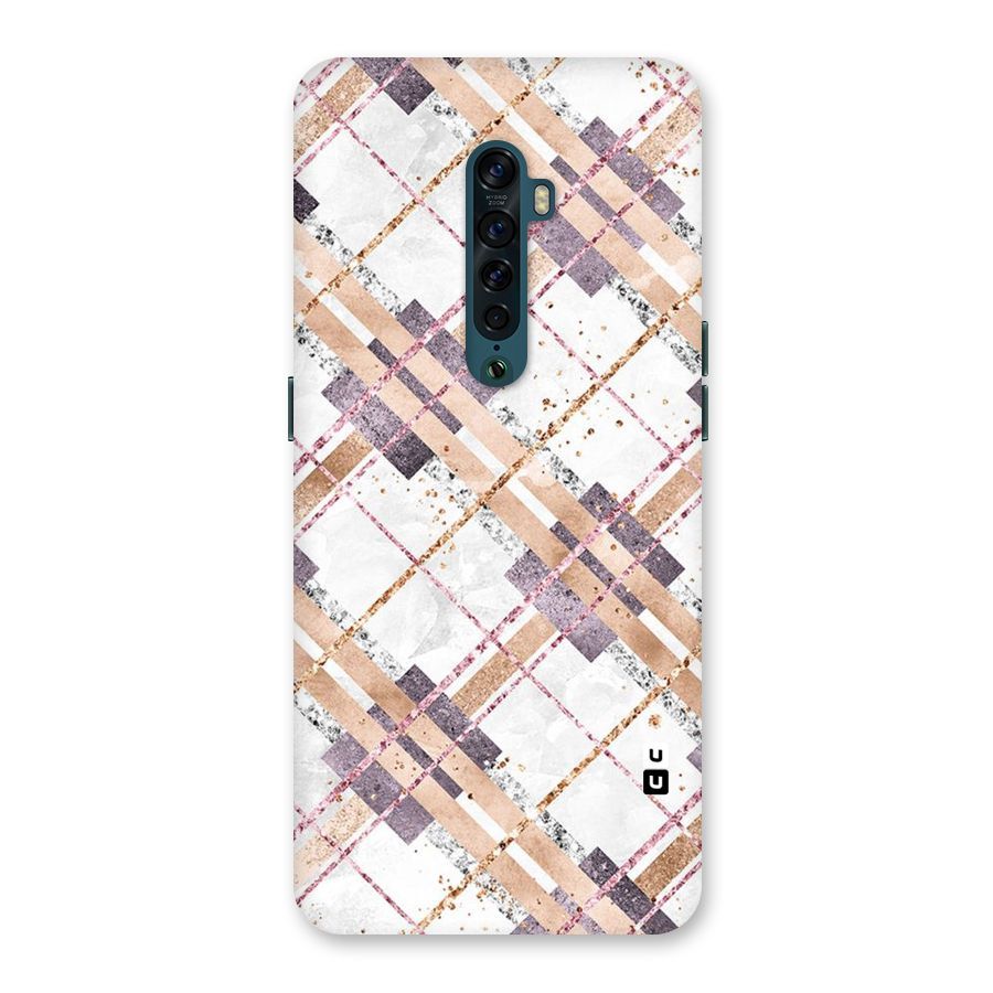 Check Trouble Back Case for Oppo Reno2