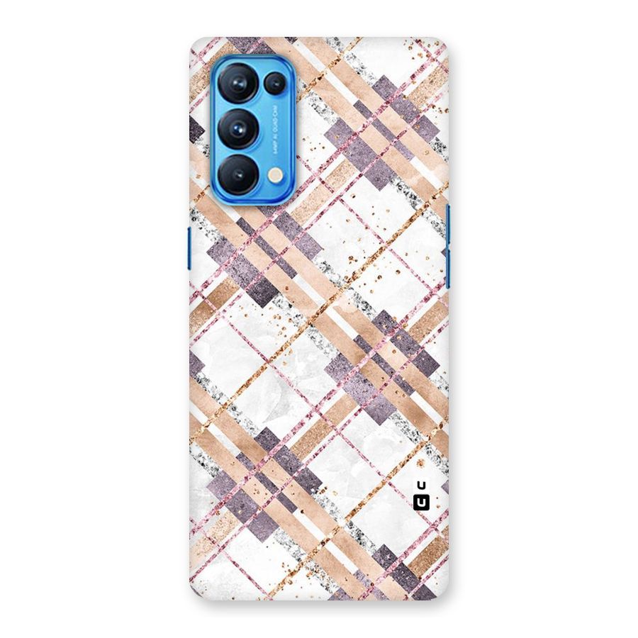 Check Trouble Back Case for Oppo Reno5 Pro 5G