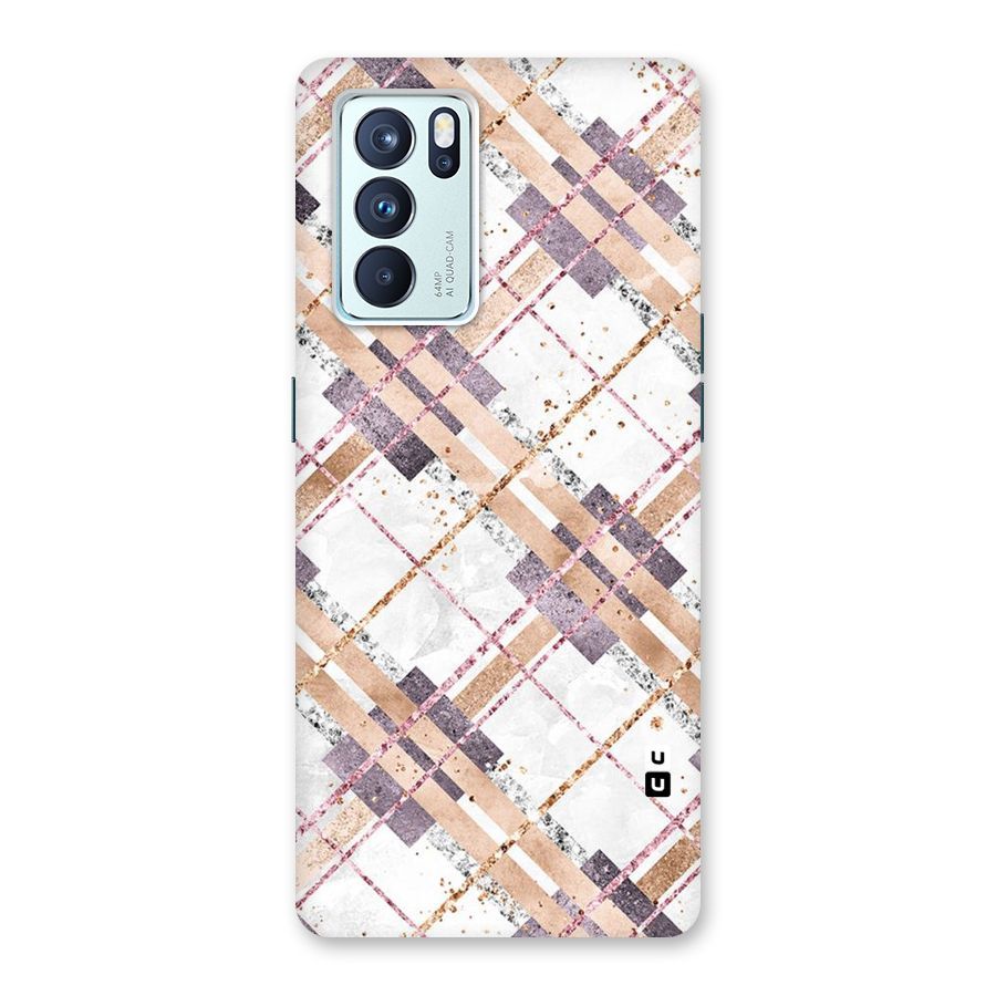 Check Trouble Back Case for Oppo Reno6 Pro 5G