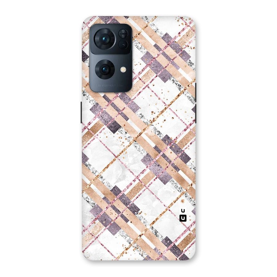 Check Trouble Back Case for Oppo Reno7 Pro 5G