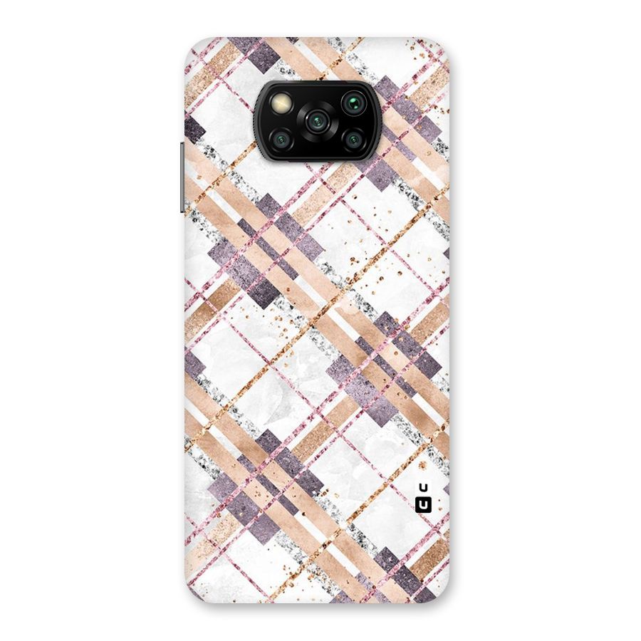Check Trouble Back Case for Poco X3