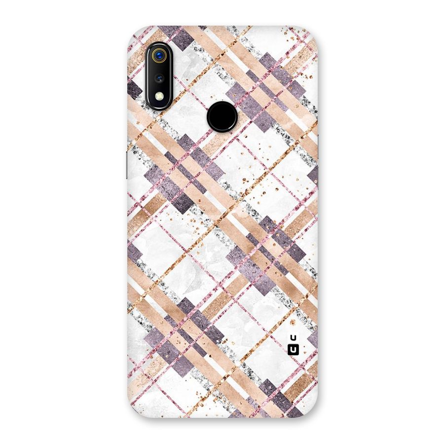 Check Trouble Back Case for Realme 3