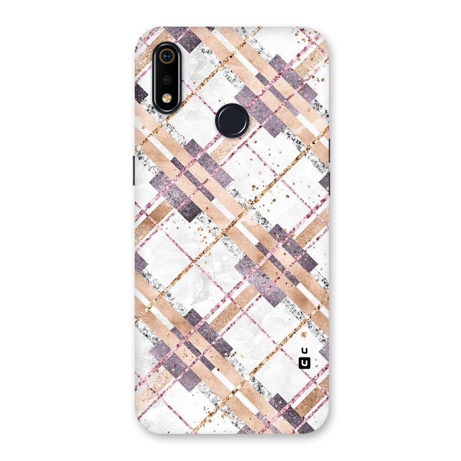 Check Trouble Back Case for Realme 3i