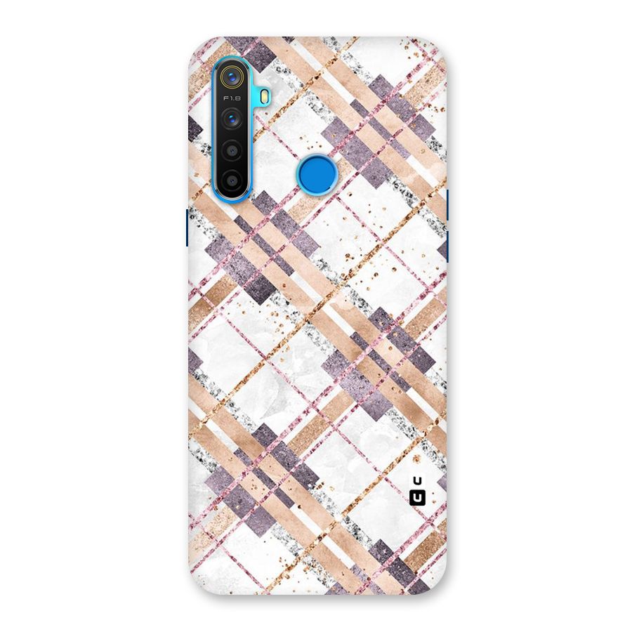 Check Trouble Back Case for Realme 5
