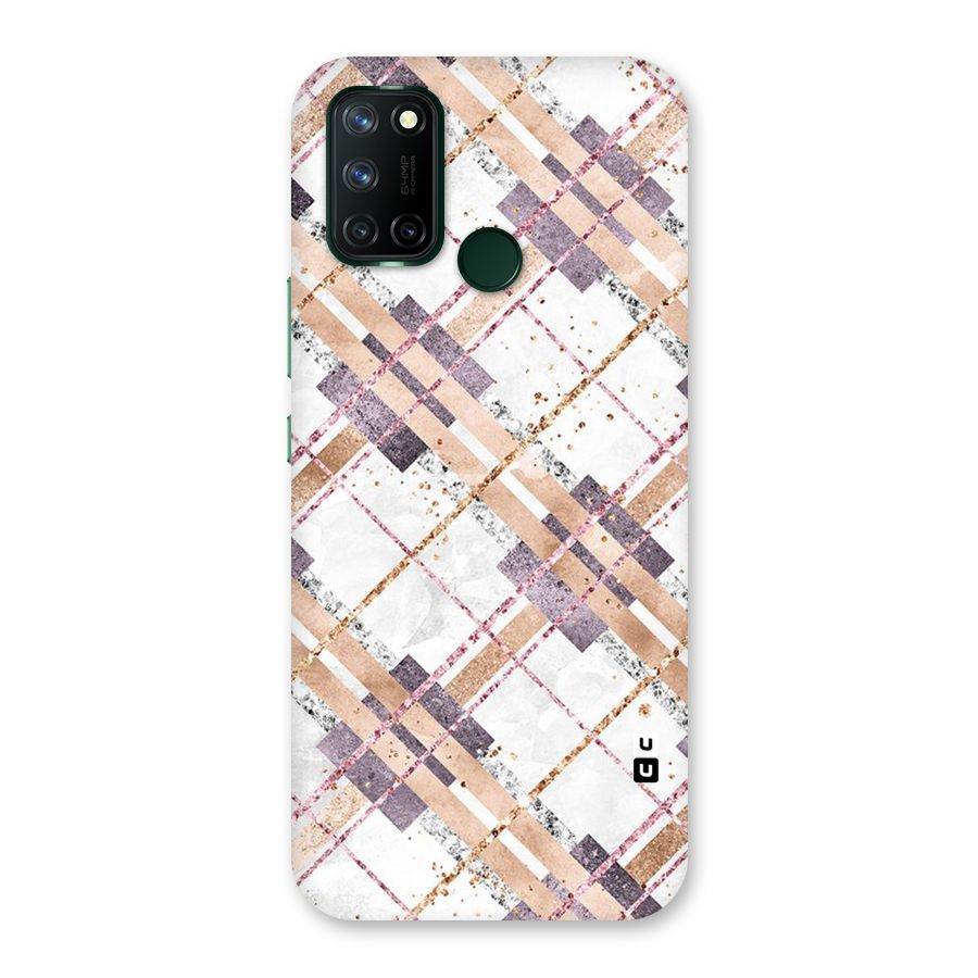 Check Trouble Back Case for Realme 7i