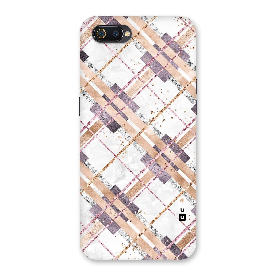 Check Trouble Back Case for Realme C2
