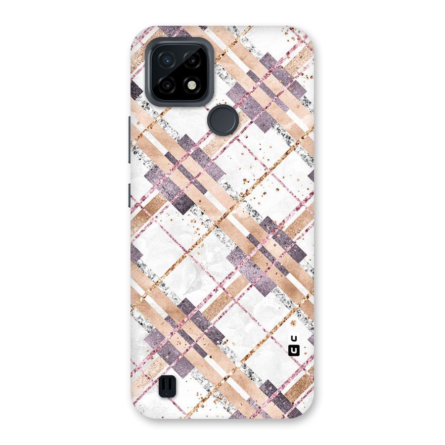 Check Trouble Back Case for Realme C21