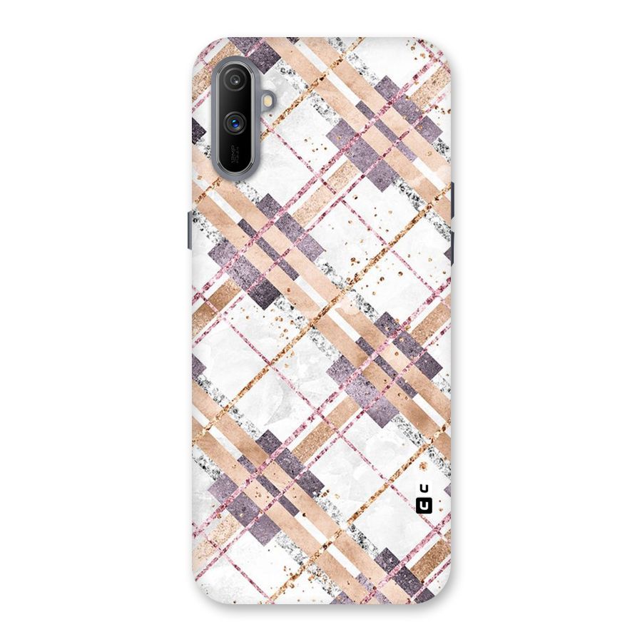 Check Trouble Back Case for Realme C3