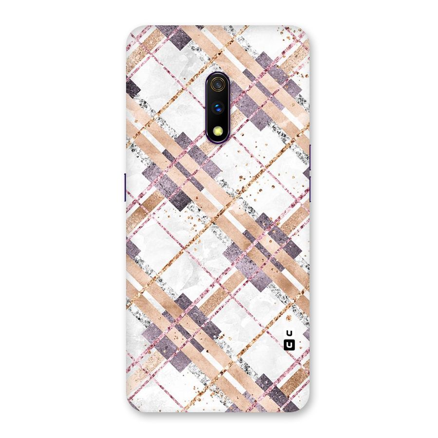 Check Trouble Back Case for Realme X