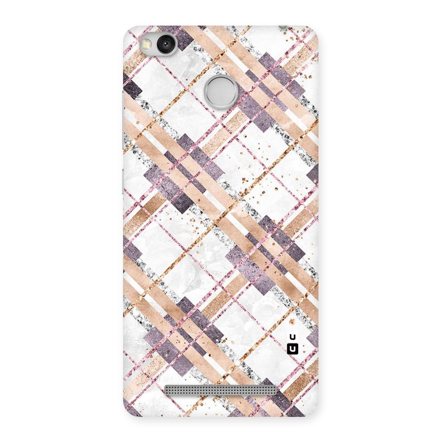 Check Trouble Back Case for Redmi 3S Prime