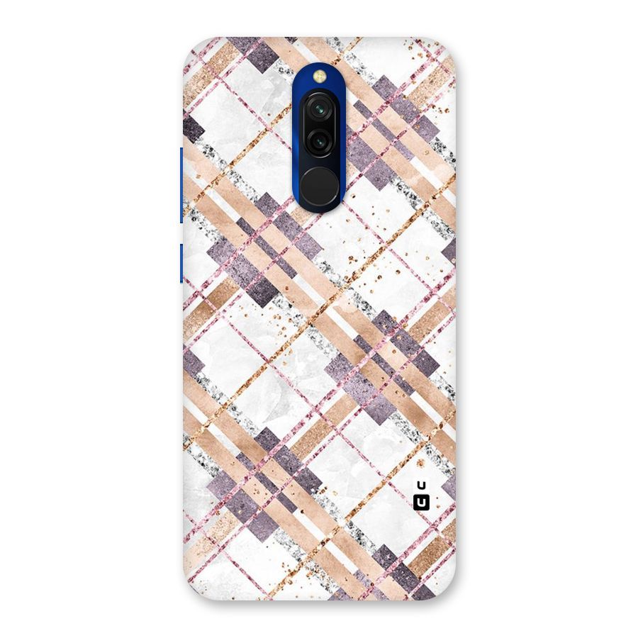 Check Trouble Back Case for Redmi 8