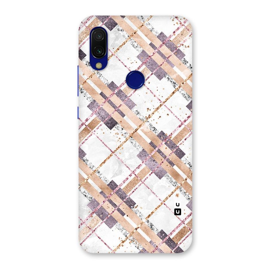 Check Trouble Back Case for Redmi Y3