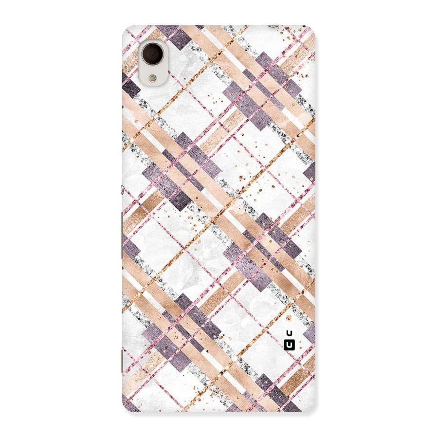 Check Trouble Back Case for Sony Xperia M4