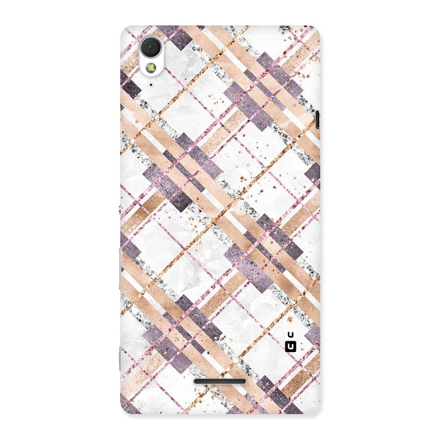 Check Trouble Back Case for Sony Xperia T3