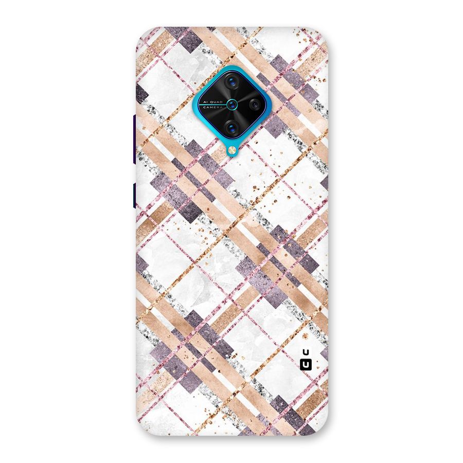 Check Trouble Back Case for Vivo S1 Pro