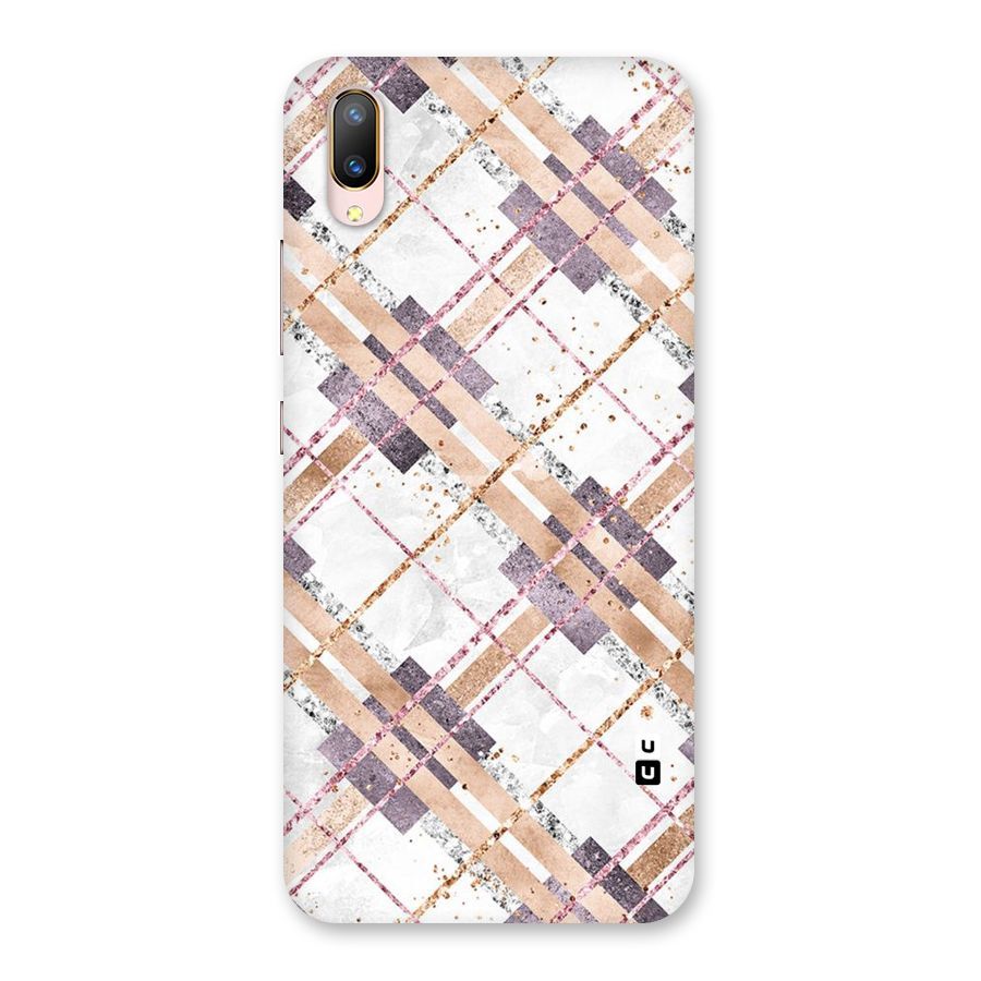 Check Trouble Back Case for Vivo V11 Pro