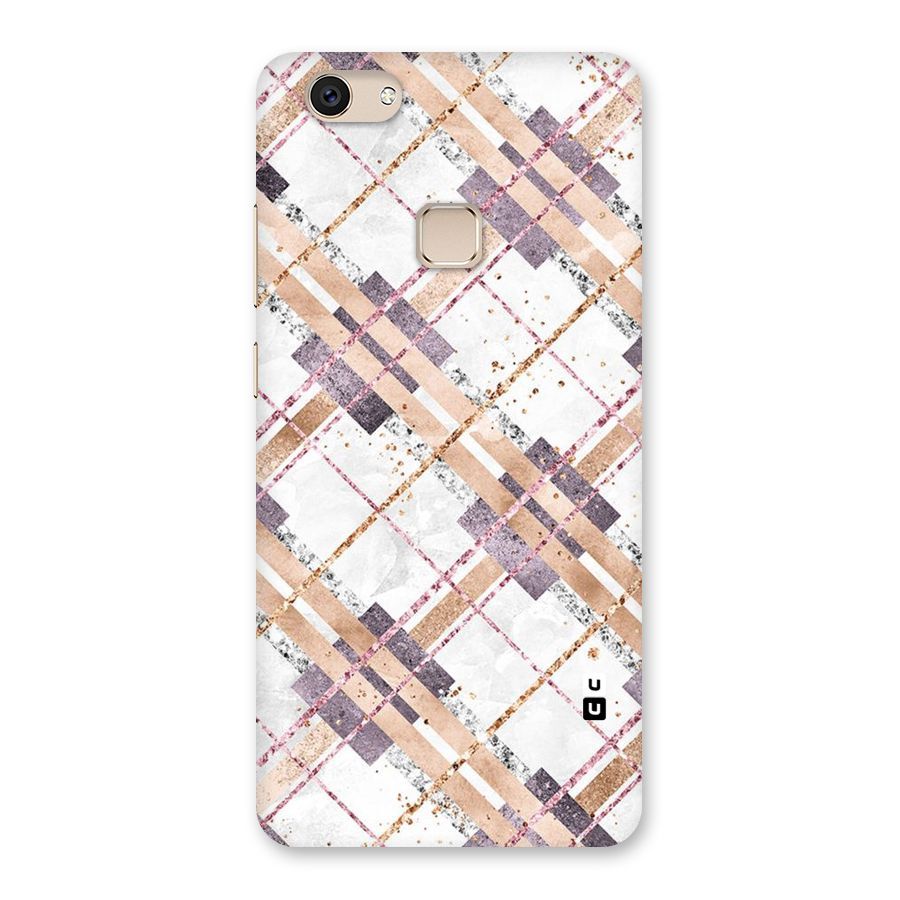 Check Trouble Back Case for Vivo V7
