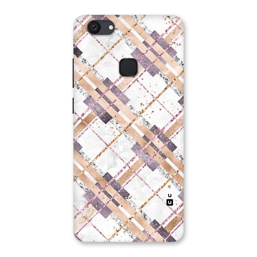 Check Trouble Back Case for Vivo V7 Plus
