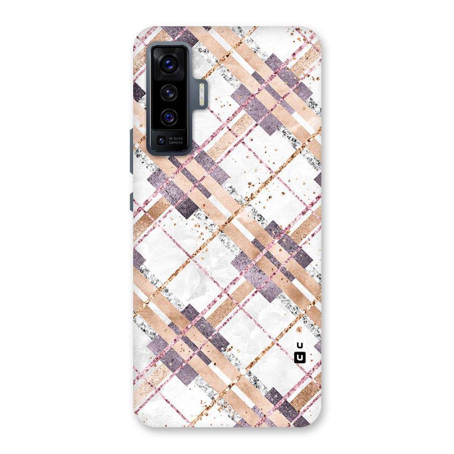 Check Trouble Back Case for Vivo X50