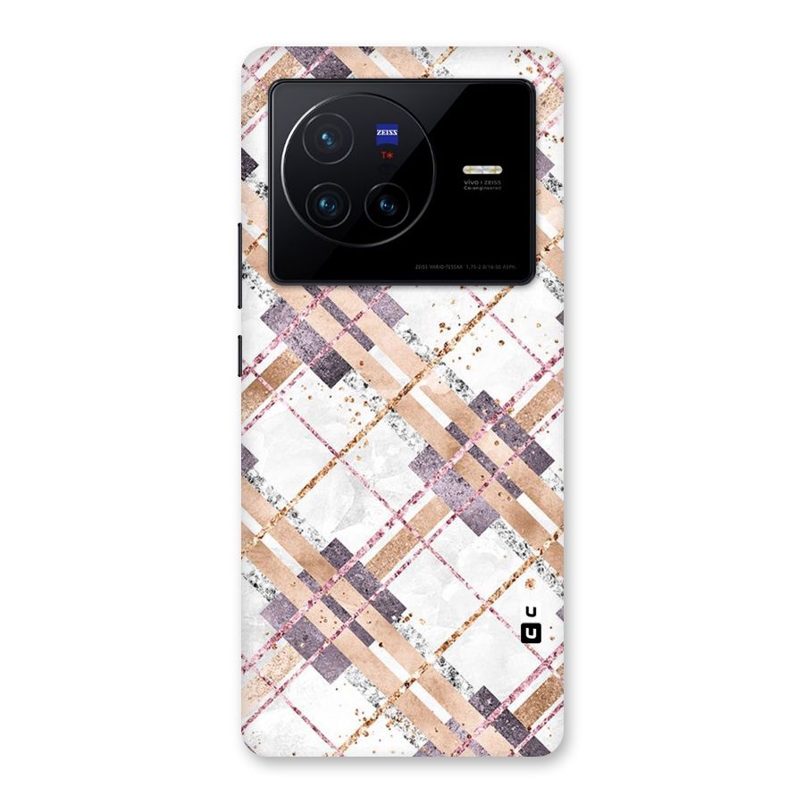 Check Trouble Back Case for Vivo X80