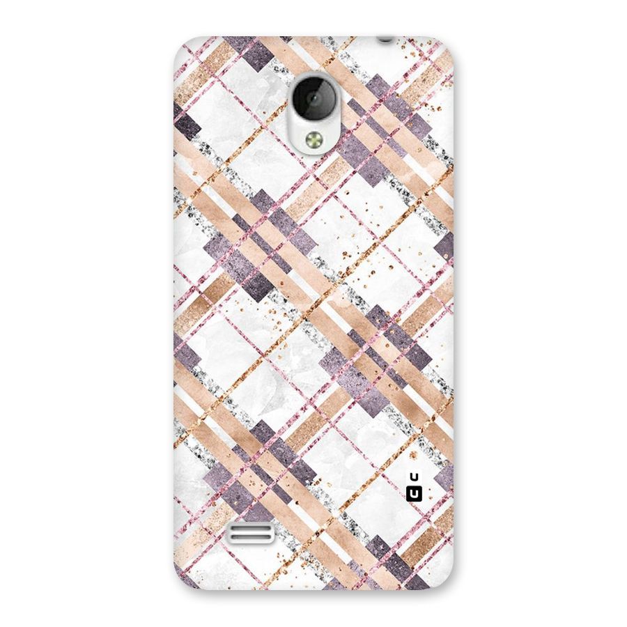 Check Trouble Back Case for Vivo Y21