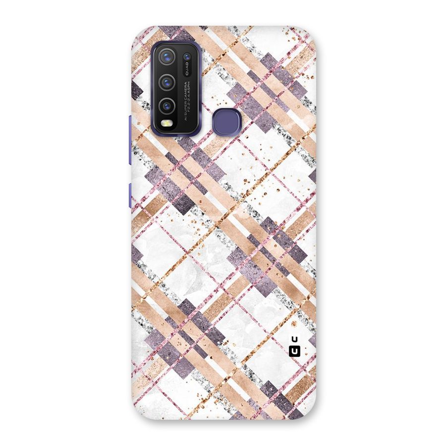 Check Trouble Back Case for Vivo Y50