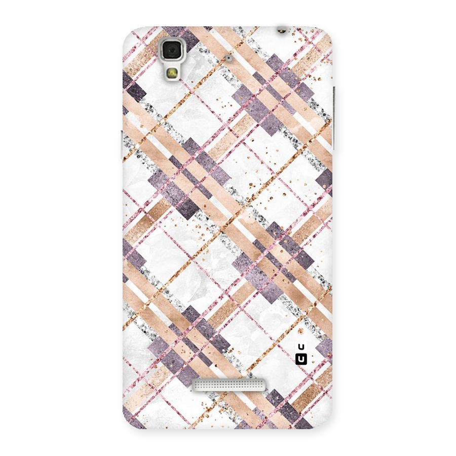 Check Trouble Back Case for Yu Yureka