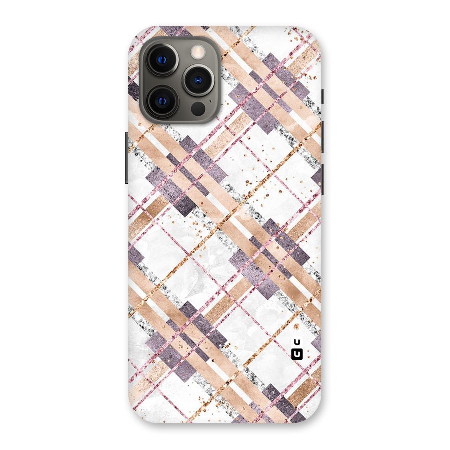 Check Trouble Back Case for iPhone 12 Pro Max