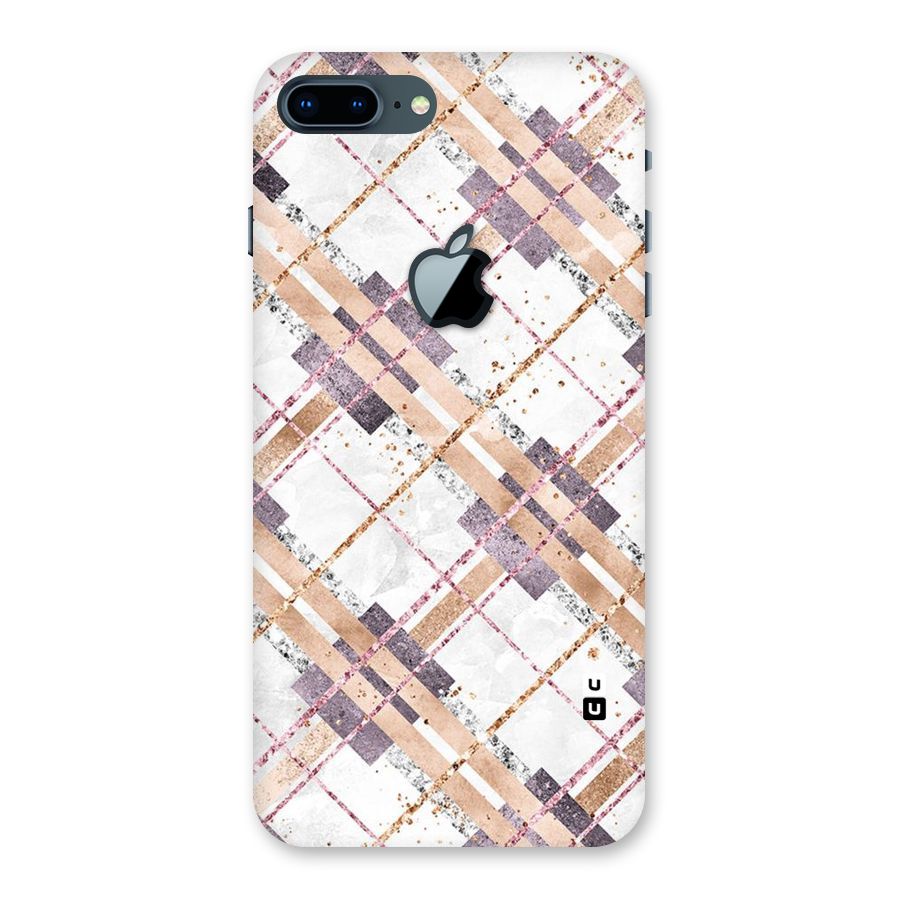 Check Trouble Back Case for iPhone 7 Plus Apple Cut