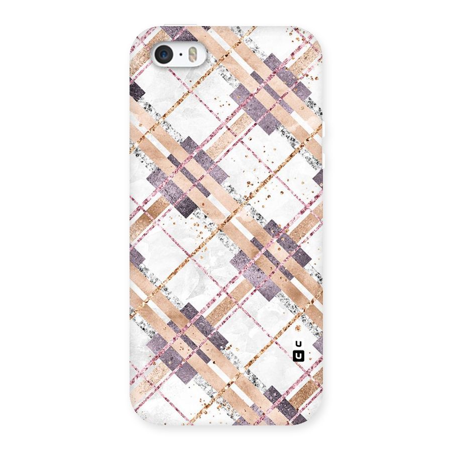 Check Trouble Back Case for iPhone SE