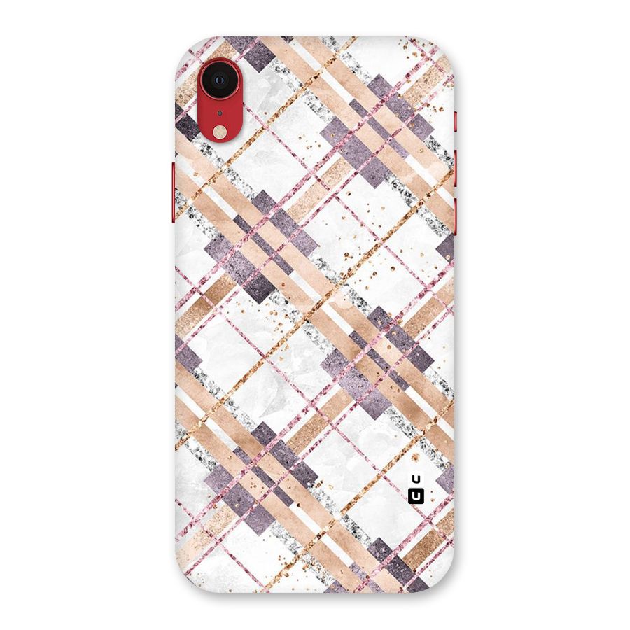 Check Trouble Back Case for iPhone XR